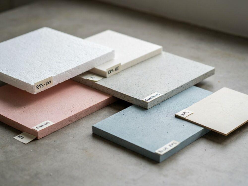 biały styropian EPS