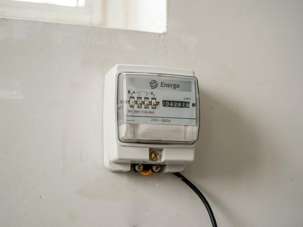 elektryczny licznik energii z kodem